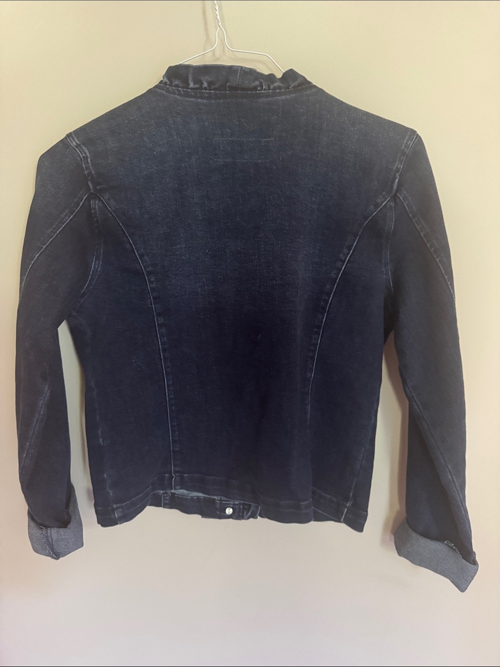 Draper James Ruffle-Trim Jean Jacket - Picture 4 of 5